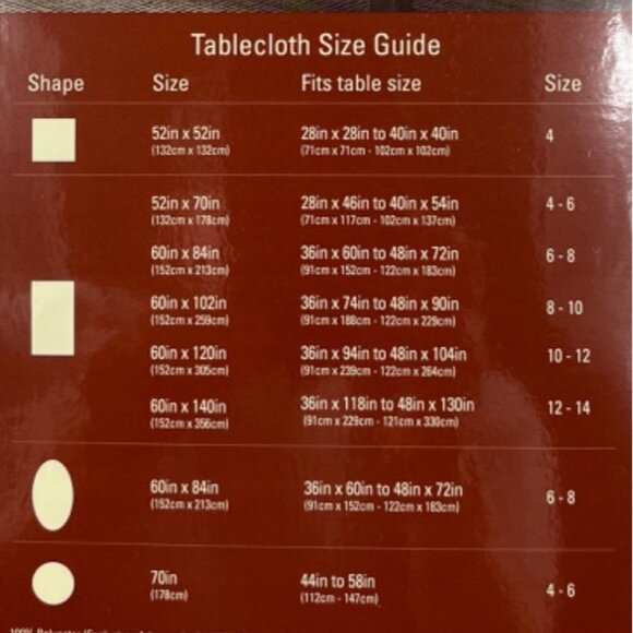 Elrene Fall Pumpkin Foliage Cutwork Embroidered Tablecloth 60 in x 102 in Oblong - Picture 9 of 9